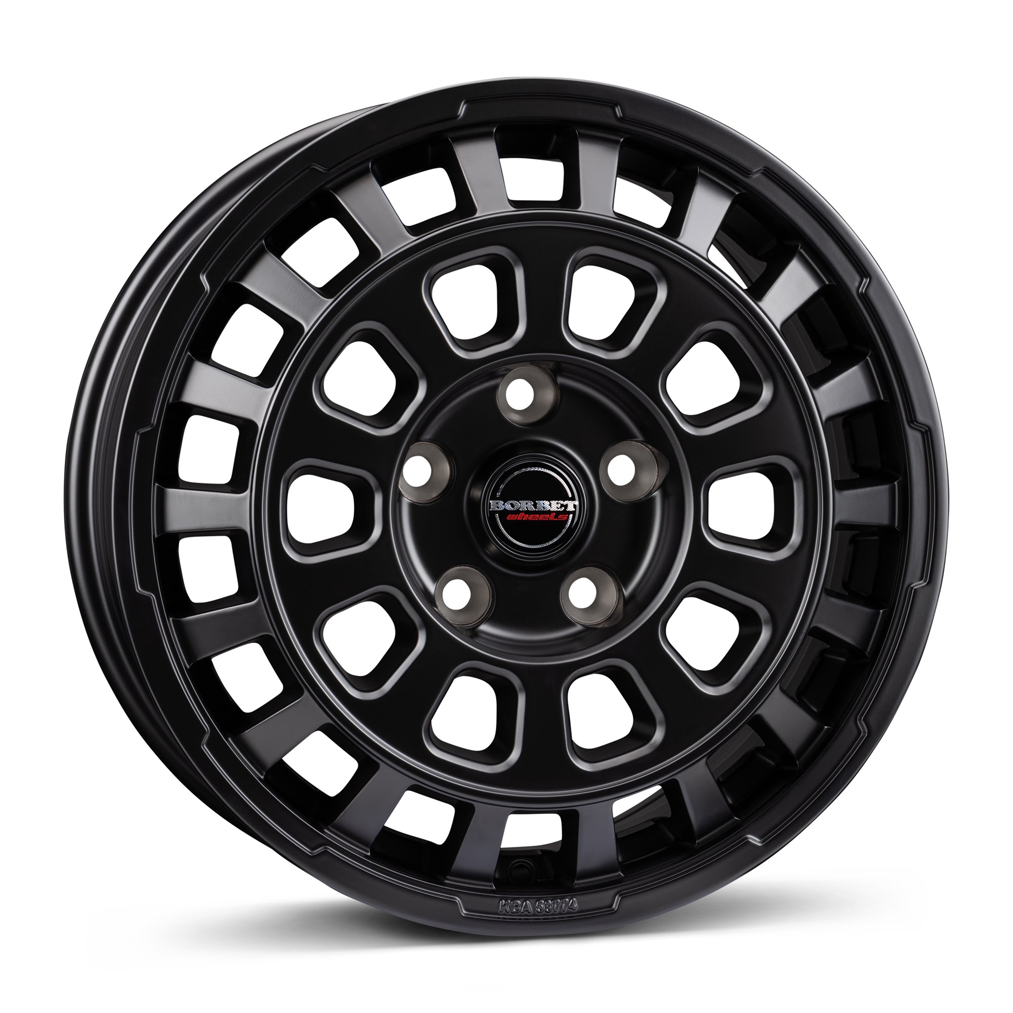 BORBET CW7 ZWART MAT 497973